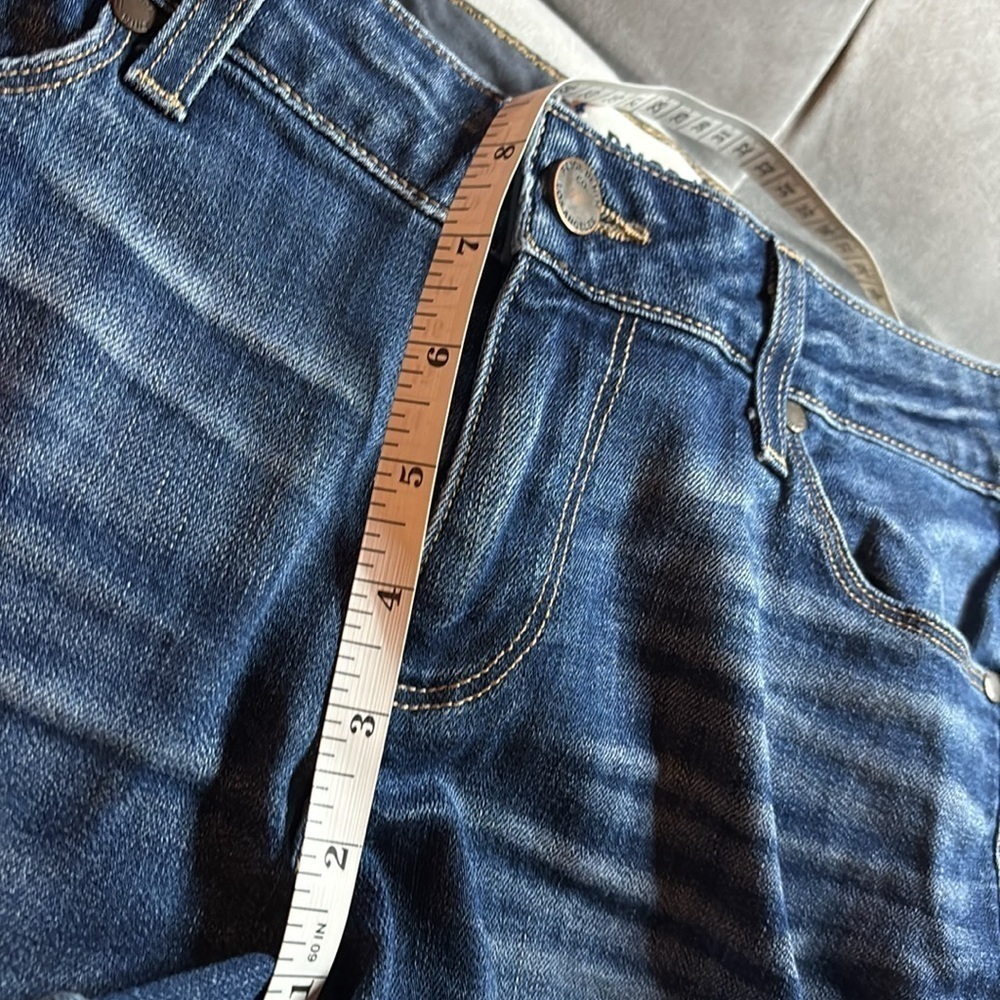 Paige Jimmy Jimmy Short Women's Blue Denim Shorts size 27 - Picture 6 of 6